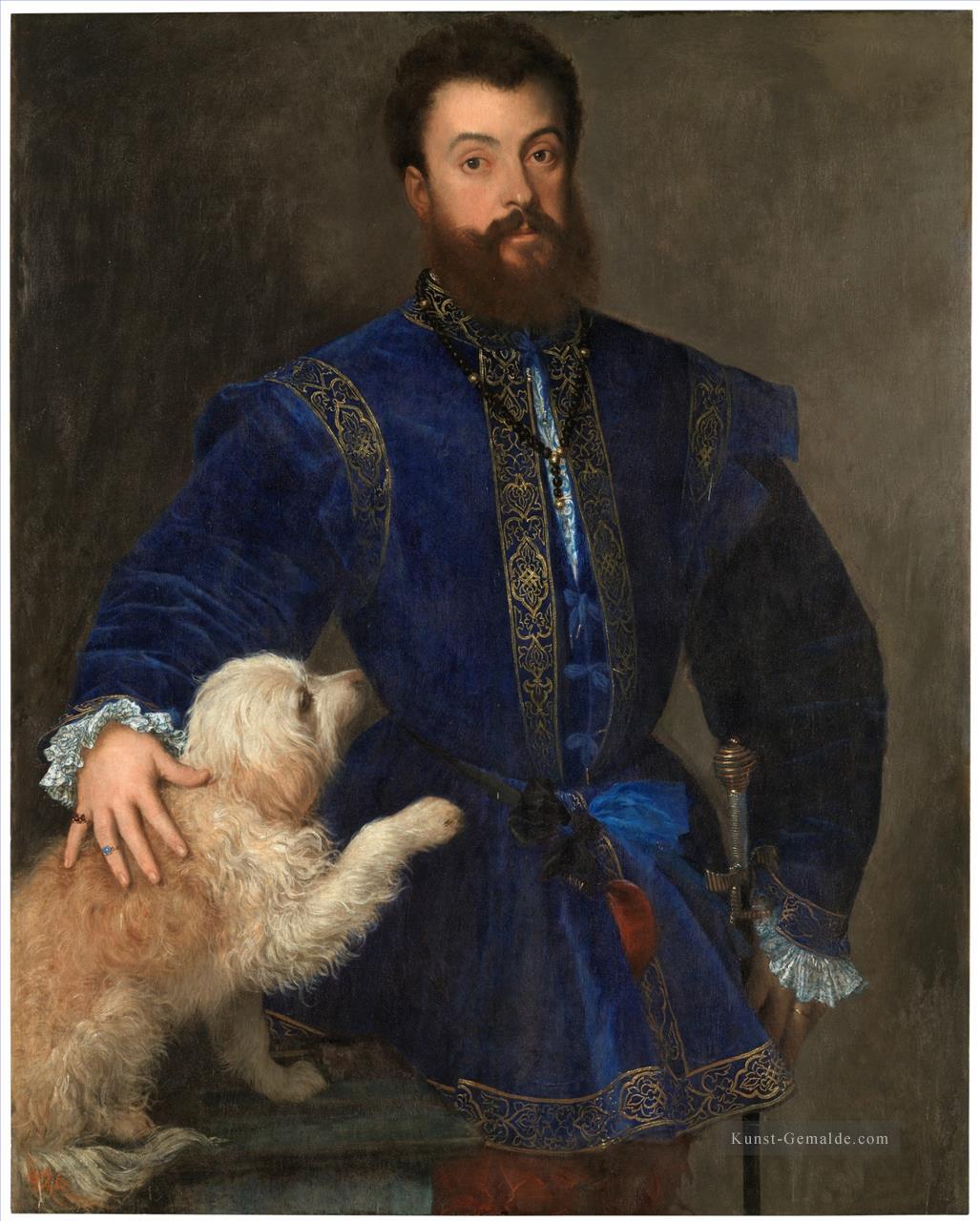 Federigo Gonzaga Herzog von Mantua Tizians Ölgemälde